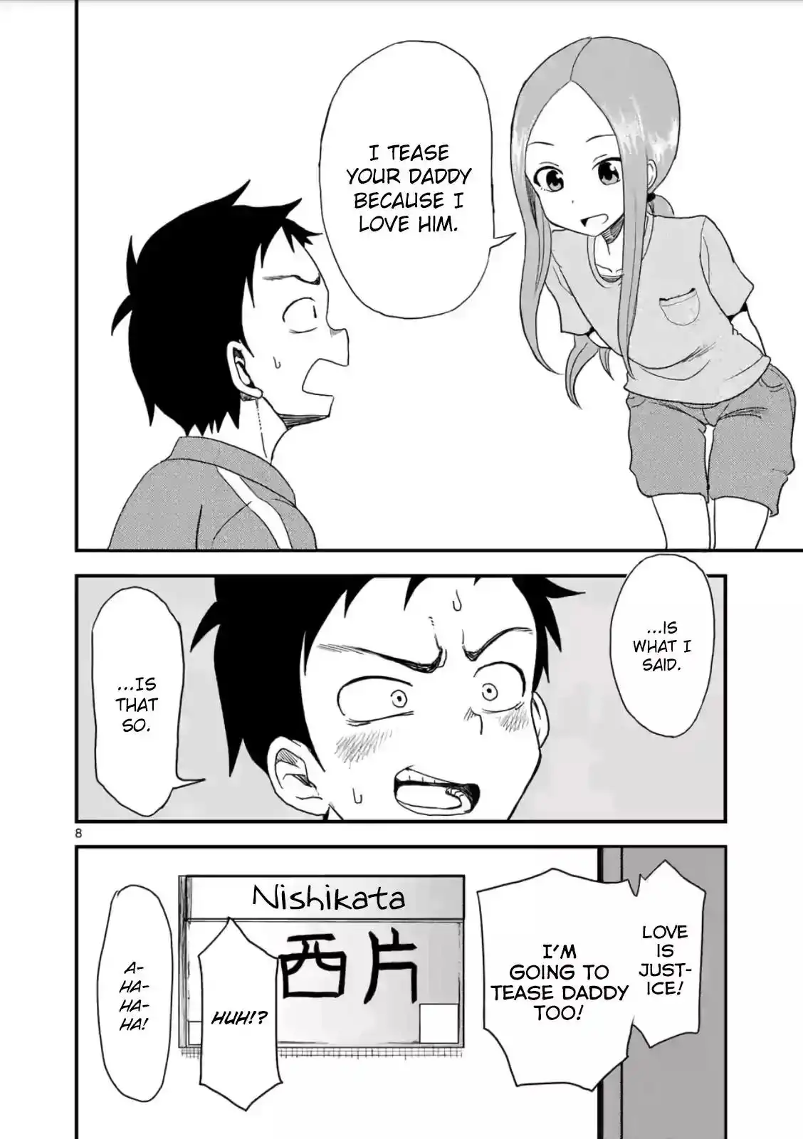 Karakai Jouzu no (Moto) Takagi-san Chapter 7 8